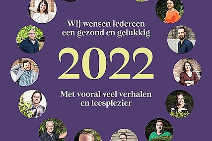 De Schrijverscentrale beleefde opnieuw een bijzonder jaar en wenst iedereen een gezond & gelukkig 2022 met veel verhalen en leesplezier!