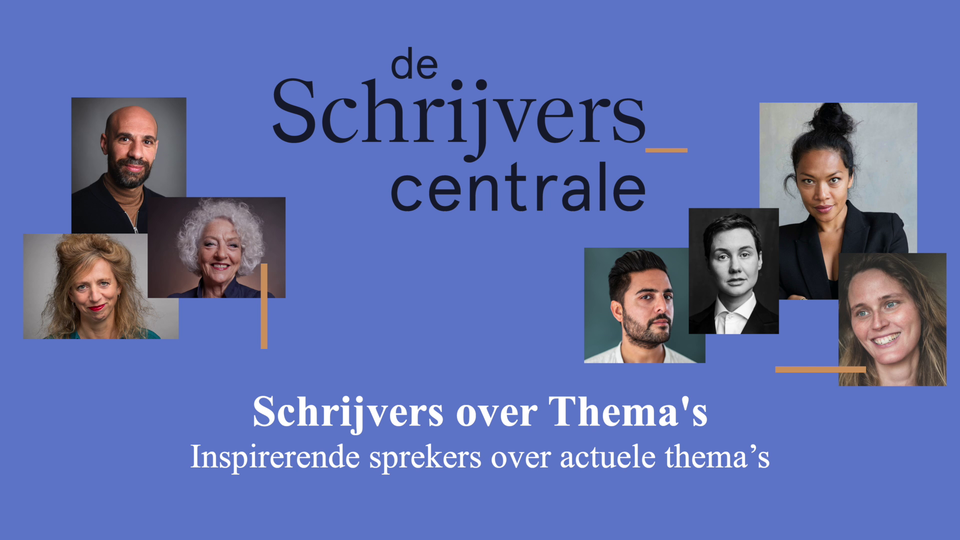 Schrijvers over Thema's geeft auteurs een grotere stem in het maatschappelijk debat